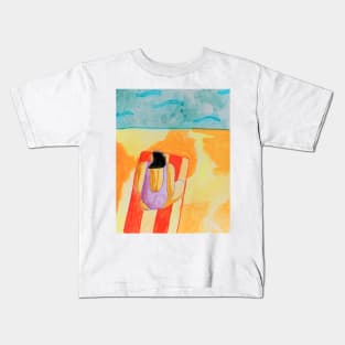 Beachy beach Kids T-Shirt